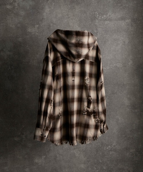 over size shirt parker / オーバーサイズシャツパーカー（シャツ/ブラウス）｜ADRER（アドラー）のファッション通販 - ZOZOTOWN