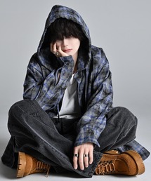 ADRER（アドラー）の「over size shirt parker / オーバーサイズシャツパーカー（シャツ/ブラウス）」