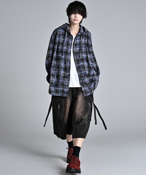 over size shirt parker / オーバーサイズシャツパーカー（シャツ/ブラウス）｜ADRER（アドラー）のファッション通販 - ZOZOTOWN