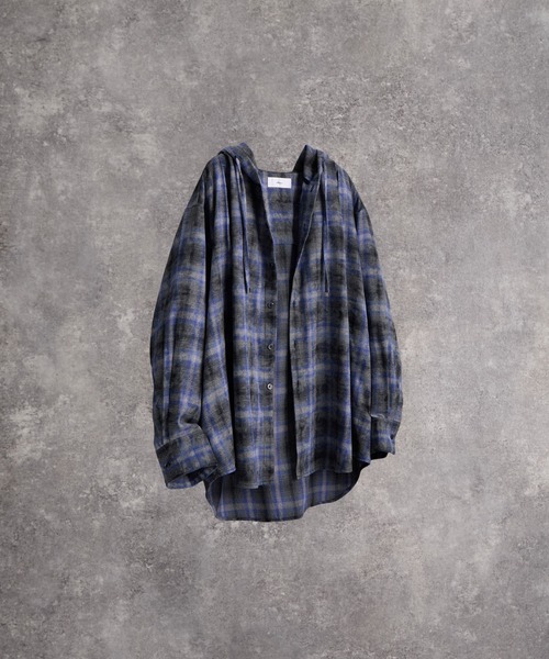 over size shirt parker / オーバーサイズシャツパーカー（シャツ/ブラウス）｜ADRER（アドラー）のファッション通販 - ZOZOTOWN