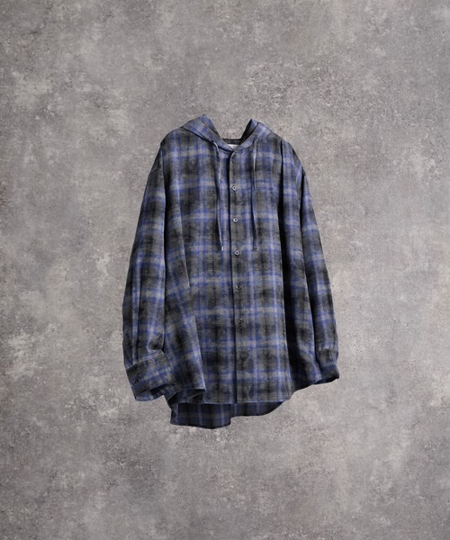 over size shirt parker / オーバーサイズシャツパーカー（シャツ/ブラウス）｜ADRER（アドラー）のファッション通販 - ZOZOTOWN