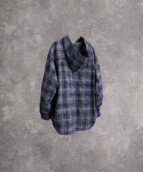 over size shirt parker / オーバーサイズシャツパーカー（シャツ/ブラウス）｜ADRER（アドラー）のファッション通販 - ZOZOTOWN