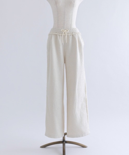EN NEUME(エンノイム)の「【Set Up】Tweed Easy Pants(その他パンツ・レディース・ブルー/グレイッシュベージュ/アイボリー・FREE)」の22枚目の写真