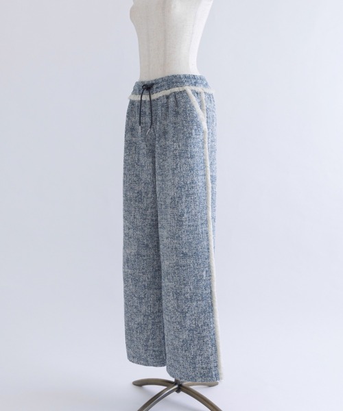 EN NEUME(エンノイム)の「【Set Up】Tweed Easy Pants(その他パンツ・レディース・ブルー/グレイッシュベージュ/アイボリー・FREE)」の19枚目の写真