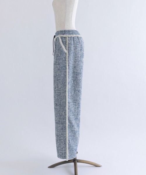 EN NEUME(エンノイム)の「【Set Up】Tweed Easy Pants(その他パンツ・レディース・ブルー/グレイッシュベージュ/アイボリー・FREE)」の20枚目の写真
