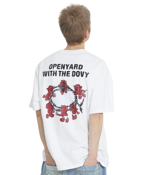 tシャツ 「OY/オーワイ」BARBED LOGO DOVY TEE/バーベッドロゴドリーティーシャツ レディース メンズ OY/オーワイ』BARBED LOGO DOVY TEE/バーベッドロゴドリーティー