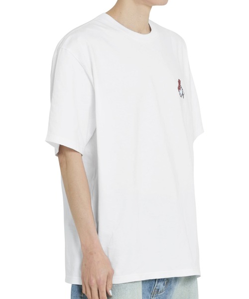 ★OY★ BARBED LOGO DOVY TEE - WHITE★正規品/韓国直送料込 OY/オーワイ』BARBED LOGO DOVY TEE/バーベッドロゴドリーティー