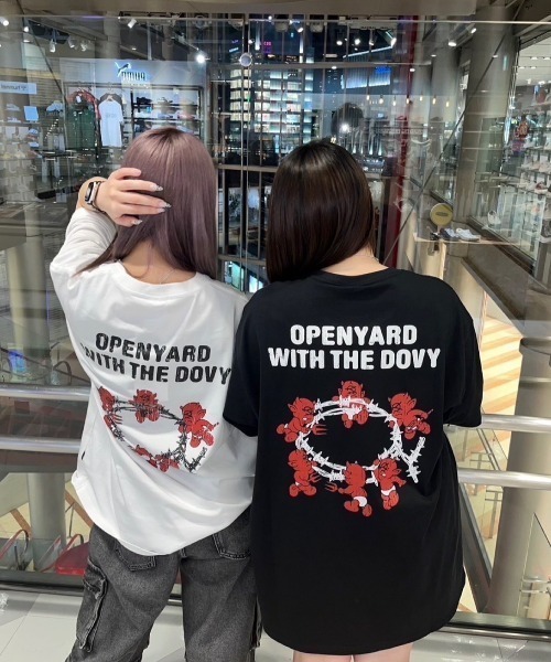 OY/オーワイ』BARBED LOGO DOVY TEE/バーベッドロゴドリーティー