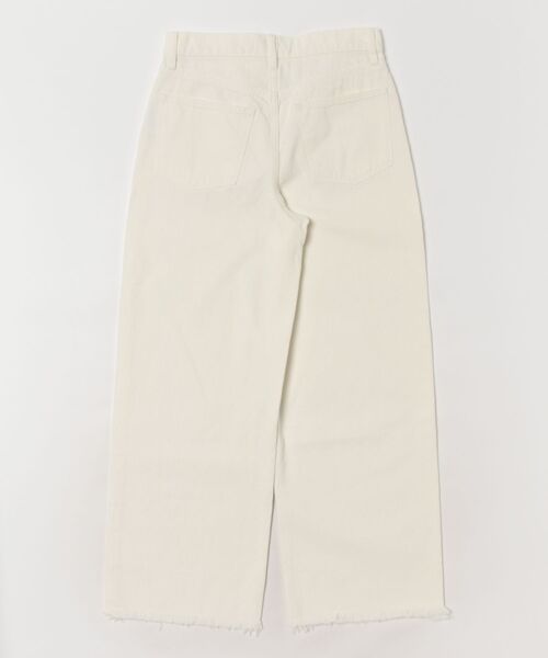 ALLSAINTS(オールセインツ)の「AKI CROSSOVER STRAIGHT LEG DENIM JEANS | AKI クロスオーバー ストレート レッグ デニム ジーンズ(デニムパンツ・レディース・ホワイト・25/27/26/24/28)」の9枚目の写真