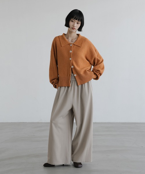 ギャザーワイドイージーパンツ 288508（その他パンツ）｜LOWRYS FARM