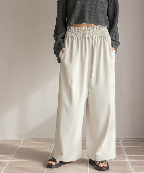 LOWRYS FARM（ローリーズファーム）の「ギャザーワイドイージー