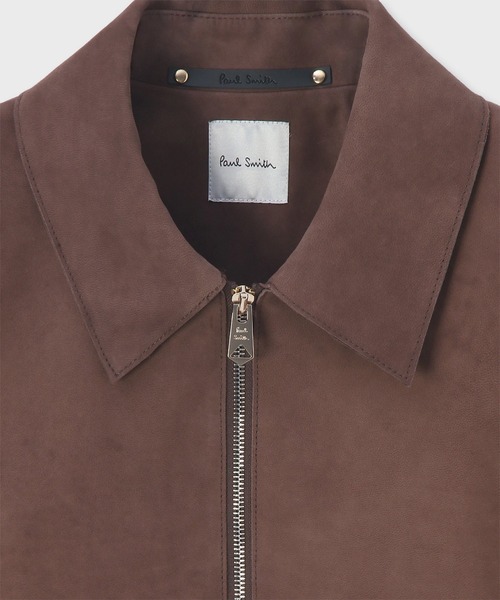 Paul smith ライダースジャケット 美品』ポールスミス ラムレザーライダースジャケット - メルカリ