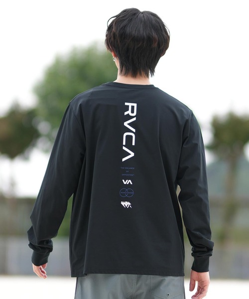 RVCA/ルーカ 長袖Tシャツ 水陸両用/ユーティリティー UVケア