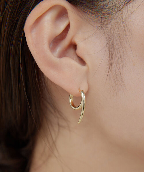 ラインワンタッチピアス（ピアス（両耳用））｜GALLARDAGALANTE（ガリャルダガランテ）