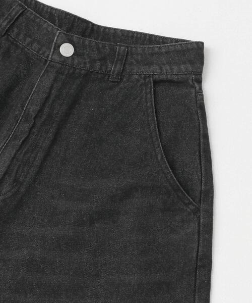 ITEMS URBANRESEARCH（アイテムズ アーバンリサーチ）の「ワイドデニム（デニムパンツ・レディース・ブルー系その他/インディゴブルー/ブラック系その他/ブラック・MEDIUM/SMALL）」の10枚目の写真