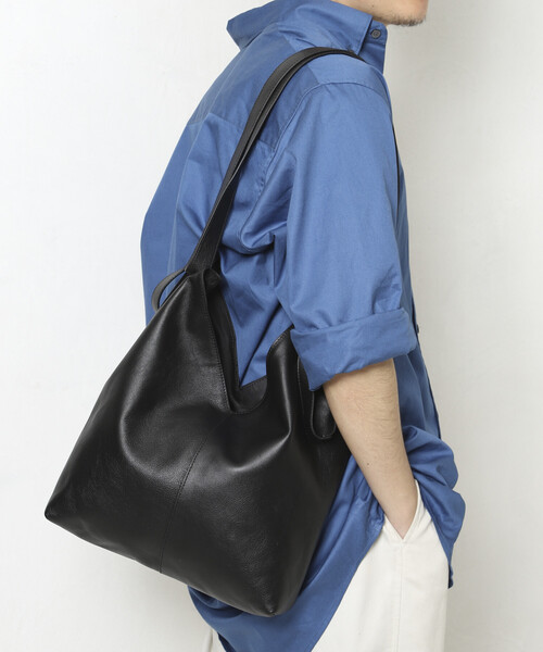 Firsthand（ファーストハンド）の「Firsthand/ファーストハンド レザー2wayトライアングルトート / 撥水レザー / A4（トートバッグ・レディース・ブラック・ONE SIZE）」の20枚目の写真