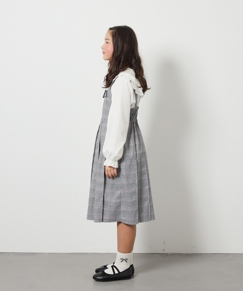 a.v.v（アーヴェヴェ）の「[140-150]ダブルフリルカラーブラウス（シャツ/ブラウス・キッズ・ホワイト・140/150）」の20枚目の写真