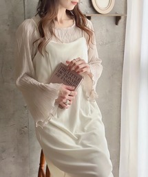 RANAN | 【選べる】デザインキャミワンピース(フレア／Iライン)(ワンピース)