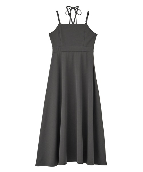 RANAN（ラナン）の「【選べる】デザインキャミワンピース(フレア／Iライン)（ワンピース・レディース・ブラウン系2/ブラウン系1/グレー系2/ホワイト系2/ホワイト系1/ブラック系2/ブラック系1/グレー系1・LL/L/M/S）」の19枚目の写真