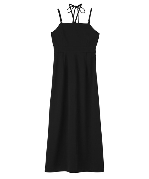 RANAN（ラナン）の「【選べる】デザインキャミワンピース(フレア／Iライン)（ワンピース・レディース・ブラウン系2/ブラウン系1/グレー系2/ホワイト系2/ホワイト系1/ブラック系2/ブラック系1/グレー系1・LL/L/M/S）」の18枚目の写真