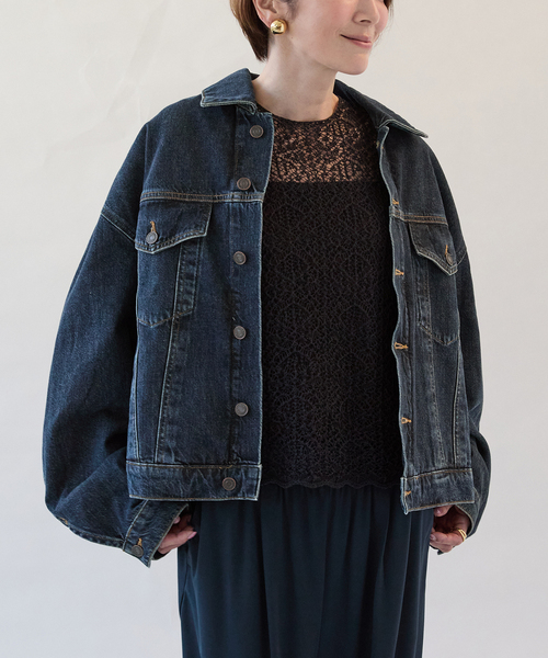 AP STUDIO AGOLDE エーゴールドイー MARTIKA JACKET AGOLDE / エーゴールドイー】MARTIKA JACKET（デニムジャケット