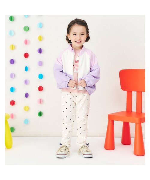 apres les cours（アプレレクール）の「【ジュニア対応】アソートモチーフ長袖Tシャツ/7days Style（Tシャツ/カットソー・キッズ・ピンク/その他2/ネイビー/アイボリー/サックスブルー・80/90/100/110/120/140/130）」の11枚目の写真