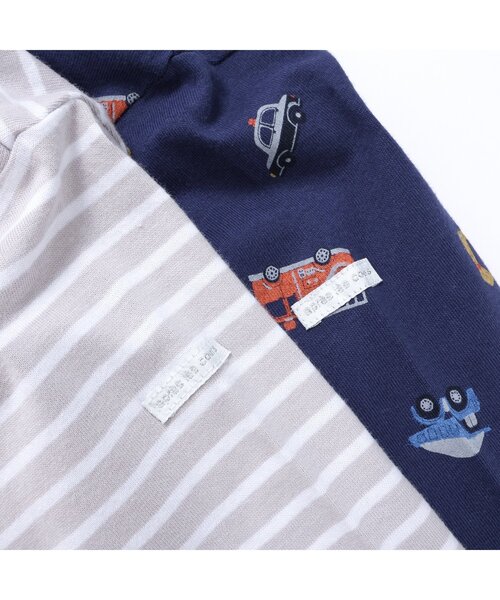 apres les cours（アプレレクール）の「【ジュニア対応】アソートモチーフ長袖Tシャツ/7days Style（Tシャツ/カットソー・キッズ・ピンク/その他2/ネイビー/アイボリー/サックスブルー・80/90/100/110/120/140/130）」の17枚目の写真