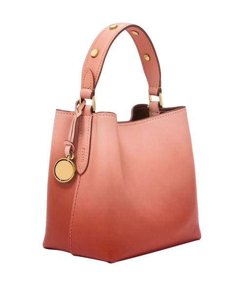 セール】フォッシル 斜めがけバッグ レディース レザー レッド スマホ