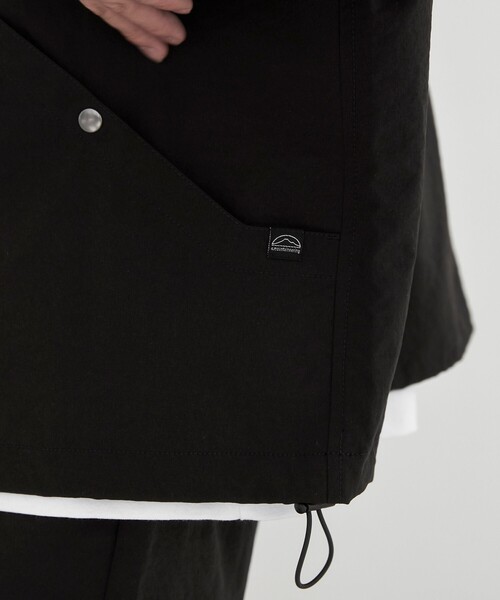 coen（コーエン）の「【C.Mt】NOCOLLAR JACKET（ノーカラージャケット・メンズ・オフホワイト/ブラック/ダークグレー・S/M/L/XL）」の14枚目の写真