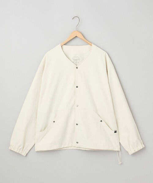 coen（コーエン）の「【C.Mt】NOCOLLAR JACKET（ノーカラージャケット・メンズ・オフホワイト/ブラック/ダークグレー・S/M/L/XL）」の6枚目の写真