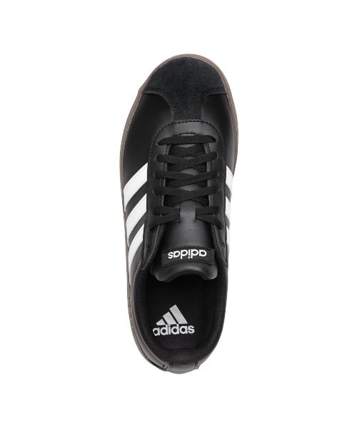 adidas(アディダス)の「【adidas】 VL COURT BASE M(スニーカー・レディース・ブラック×ホワイト・23.5cm/24.5cm/23.0cm/24.0cm)」の5枚目の写真