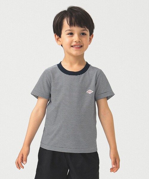 楽天市場】DANTON ダントン ワッペンロゴ 胸ポケット ボーダー T