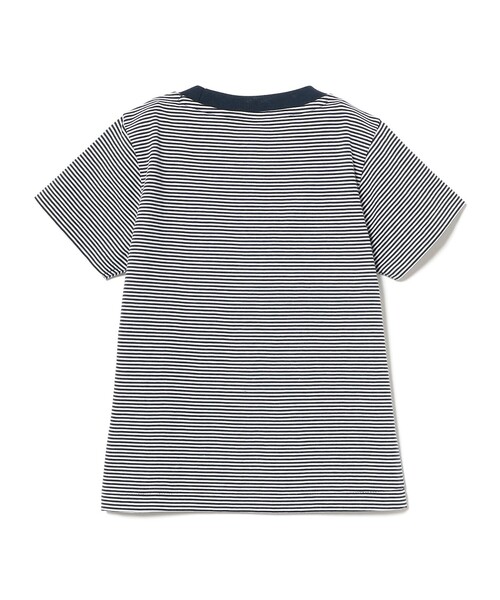 DANTON(ダントン)の「DANTON / KIDS' SHORT SLEEVE INNER T-SHIRT STRIPE 2025SS(105~135cm)(Tシャツ/カットソー・キッズ・レッド/ネイビー・125/135/105/115)」の14枚目の写真