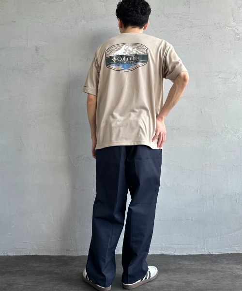 Columbia（コロンビア）の「【WEB限定】[Columbia/コロンビア] SUNRISE STRAIT OFZ バックプリントTシャツ（Tシャツ/カットソー・レディース・サックスブルー/ベージュ/ホワイト/ブラック・M/L/XL）」の6枚目の写真