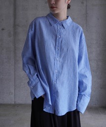 gina tricot（ジーナトリコ）の「Linen blend shirt（シャツ/ブラウス）」