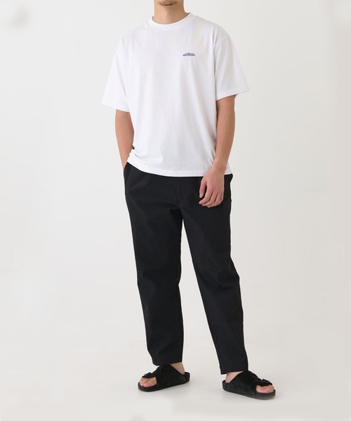 THOUSAND MILE(サウザンドマイル)の「THOUSAND MILE/サウザンドマイル SHORT SLEEVE TEE Tシャツ(Tシャツ/カットソー・メンズ・ネイビー/ホワイト/ブラック・S/M/L/XL)」の5枚目の写真