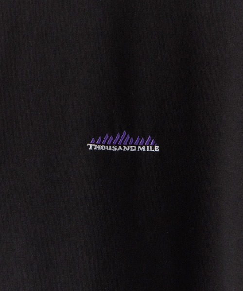 THOUSAND MILE(サウザンドマイル)の「THOUSAND MILE/サウザンドマイル SHORT SLEEVE TEE Tシャツ(Tシャツ/カットソー・メンズ・ネイビー/ホワイト/ブラック・S/M/L/XL)」の18枚目の写真