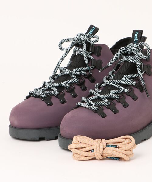 go slow caravan(ゴースローキャラバン)の「native SHOES/ネイティブシューズ Fitzsimmons Citylite Bloom(ブーツ・メンズ・タン/パープル/ブラック/カーキ・22.5cm/23.5cm/24.5cm/26cm/27cm/28cm)」の21枚目の写真