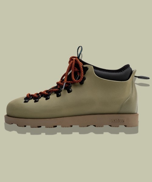 go slow caravan(ゴースローキャラバン)の「native SHOES/ネイティブシューズ Fitzsimmons Citylite Bloom(ブーツ・メンズ・タン/パープル/ブラック/カーキ・22.5cm/23.5cm/24.5cm/26cm/27cm/28cm)」の3枚目の写真