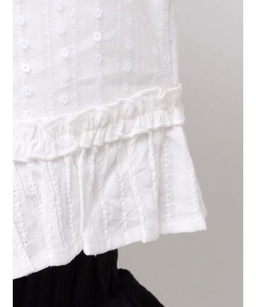 merry jenny(メリージェニー)の「twinkle flower bustier(シャツ/ブラウス・レディース・アイボリー/ブラック・FREE)」の18枚目の写真