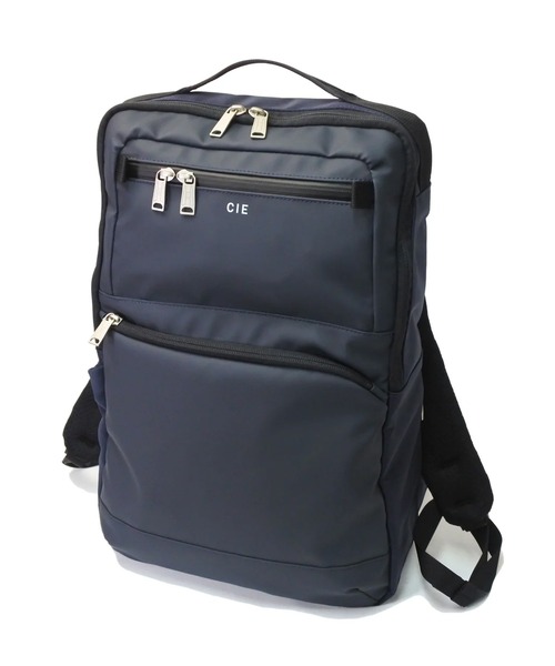 CIE（シー）の「【CIE】SQUARE BACKPACK-01 021826（バックパック/リュック・メンズ・ブラック/グレー/ネイビー・FREE）」の3枚目の写真