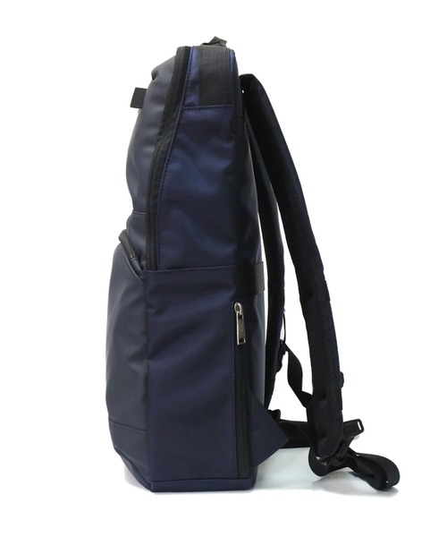 CIE（シー）の「【CIE】SQUARE BACKPACK-01 021826（バックパック/リュック・メンズ・ブラック/グレー/ネイビー・FREE）」の5枚目の写真