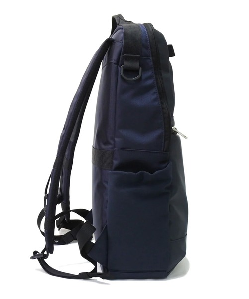CIE（シー）の「【CIE】SQUARE BACKPACK-01 021826（バックパック/リュック・メンズ・ブラック/グレー/ネイビー・FREE）」の7枚目の写真