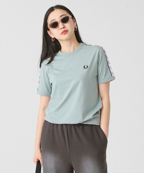 フレッドペリー　FRED PERRY TAPED SLEEVE T-SHIRT FRED PERRY / TAPED RINGER T-SHIRT（Tシャツ/カットソー