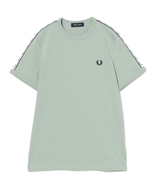 FRED PERRY(フレッドペリー)の「FRED PERRY / TAPED RINGER T-SHIRT(Tシャツ/カットソー・レディース・ブラック/サックスブルー/ホワイト・SMALL)」の18枚目の写真