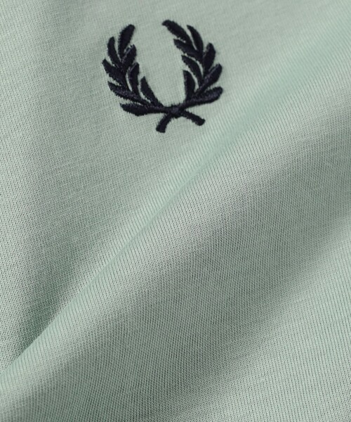 FRED PERRY(フレッドペリー)の「FRED PERRY / TAPED RINGER T-SHIRT(Tシャツ/カットソー・レディース・ブラック/サックスブルー/ホワイト・SMALL)」の22枚目の写真