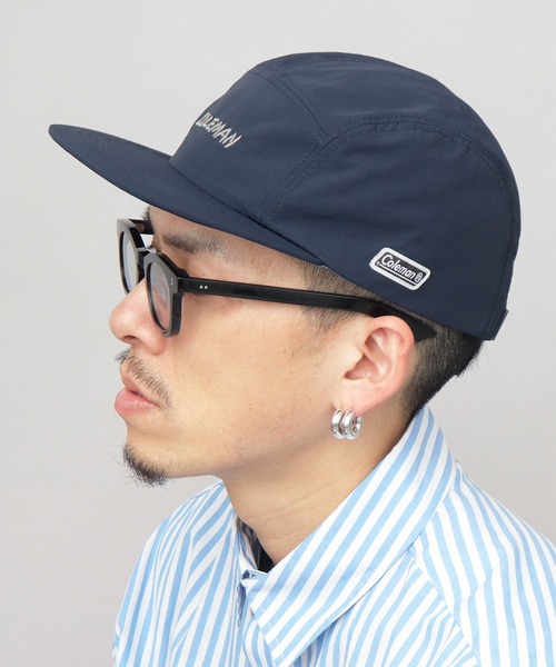 COLEMAN(コールマン)の「Coleman刺繍 撥水 ナイロン ジェットキャップ 吸水速乾スベリ使用(キャップ・メンズ・ブラック/ネイビー/チャコール・FREE)」の11枚目の写真