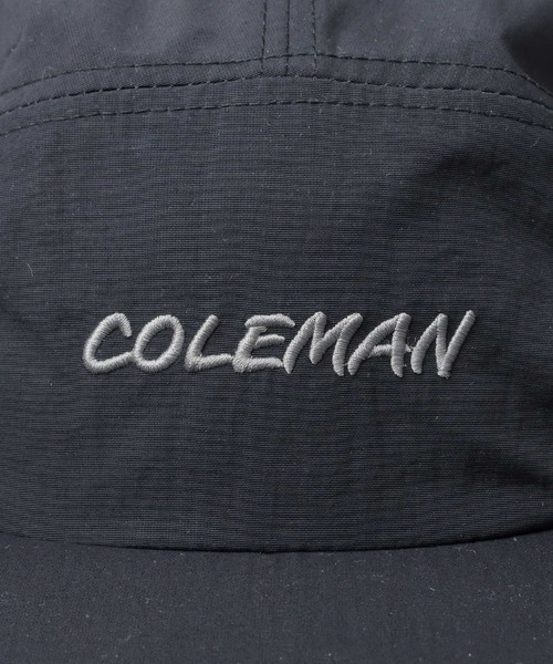 COLEMAN(コールマン)の「Coleman刺繍 撥水 ナイロン ジェットキャップ 吸水速乾スベリ使用(キャップ・メンズ・ブラック/ネイビー/チャコール・FREE)」の14枚目の写真