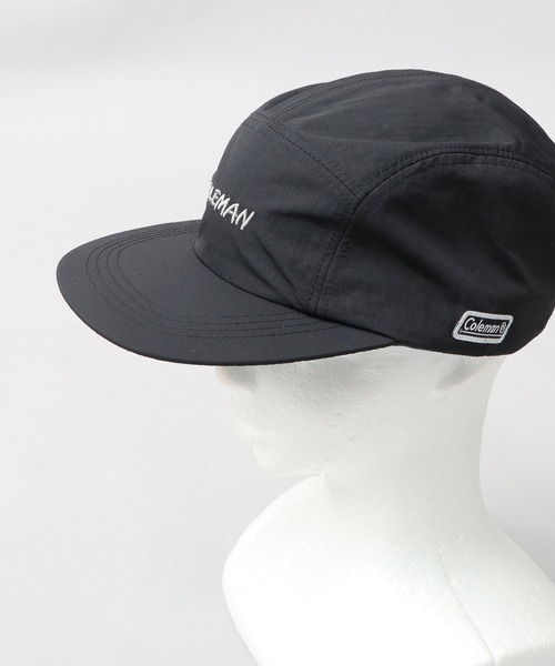 Coleman刺繍 撥水 ナイロン ジェットキャップ 吸水速乾スベリ