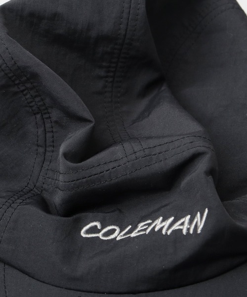 COLEMAN(コールマン)の「Coleman刺繍 撥水 ナイロン ジェットキャップ 吸水速乾スベリ使用(キャップ・メンズ・ブラック/ネイビー/チャコール・FREE)」の18枚目の写真